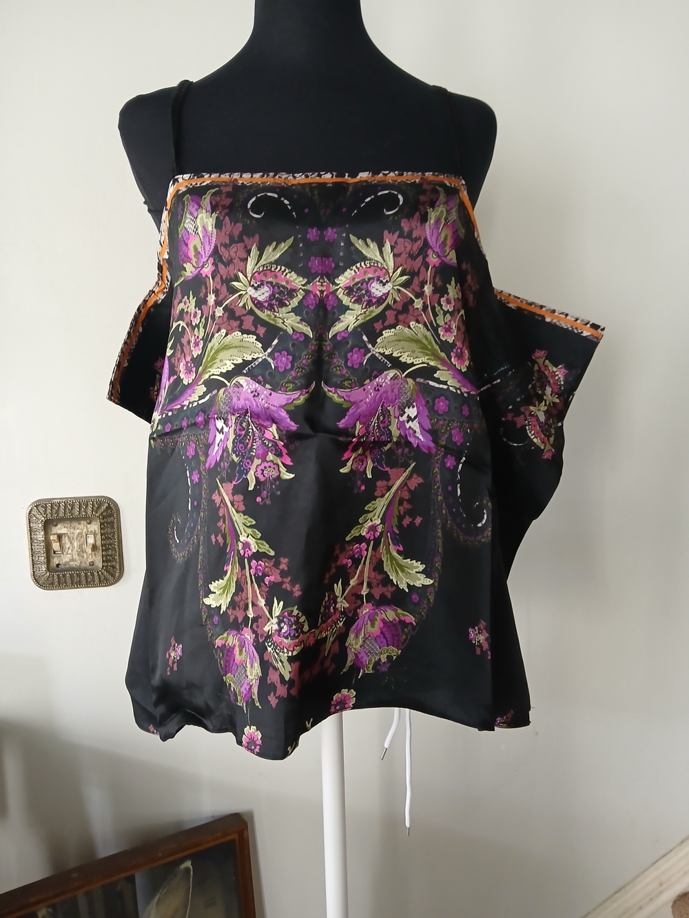 Brand New Just Cavalli By Roberto Cavalli Camisole Archive Print